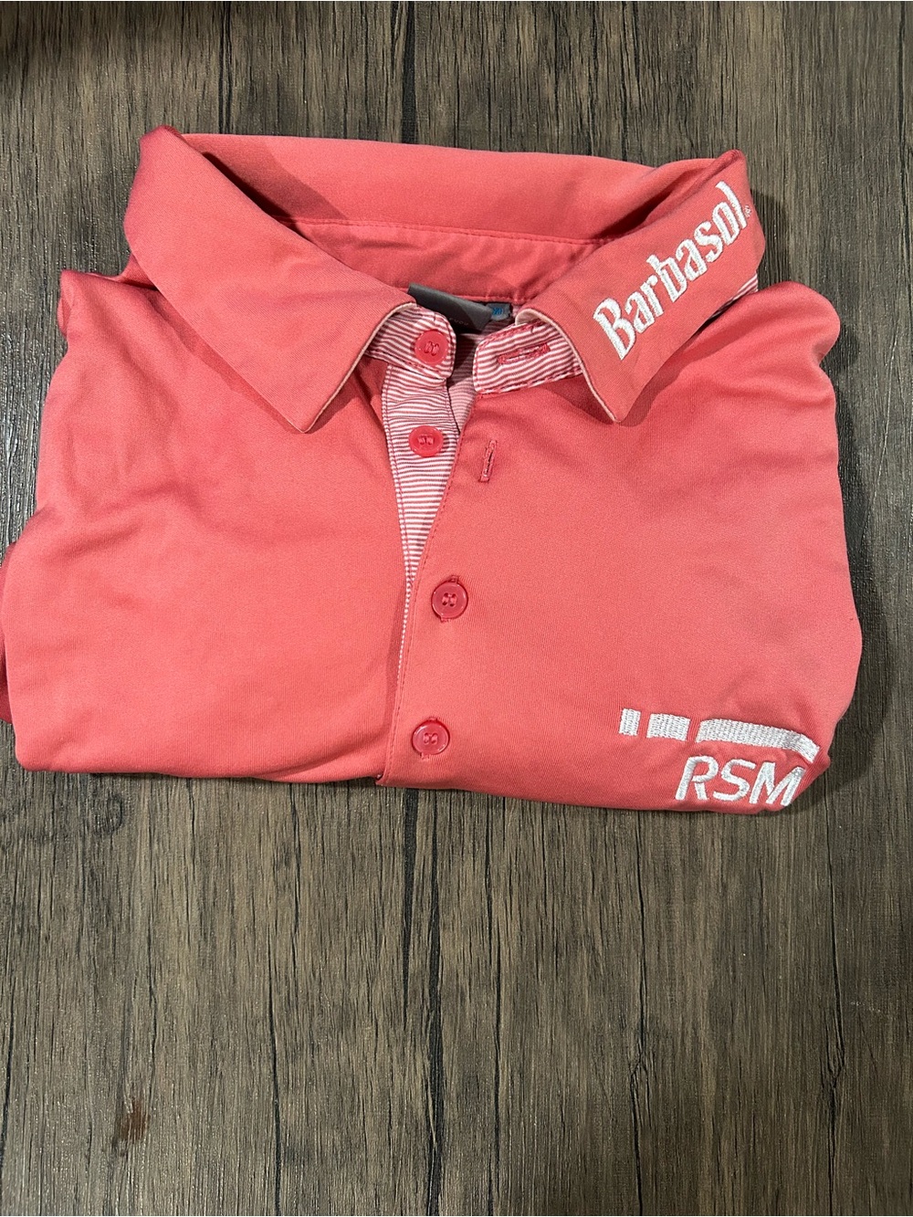 Ping Women's Coral Performance Polo with White Logos